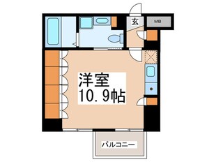 グランカーサ新宿御苑の物件間取画像